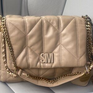 Steve Madden Tan Quilted Women's Bag